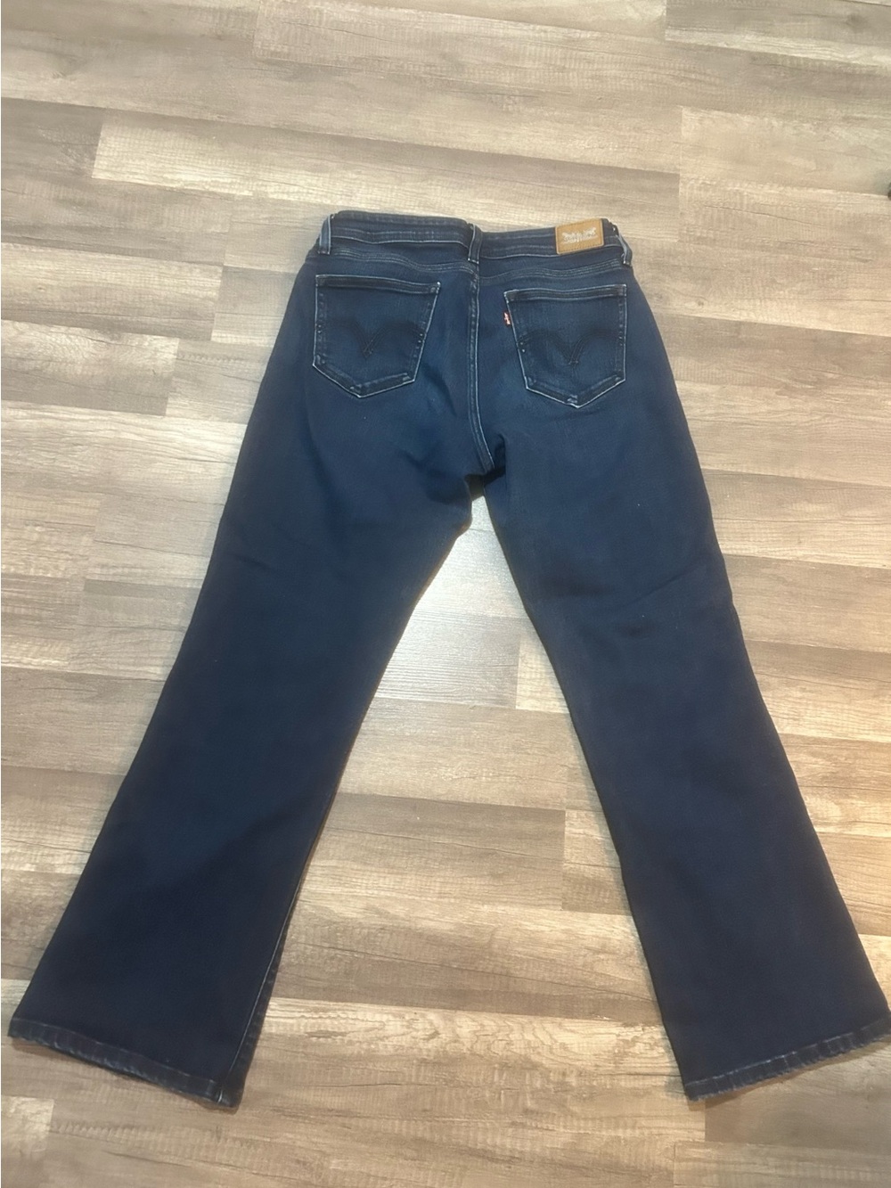 Levi's Dark Blue 529 Curvy Bootcut Jeans Size 10 - Picture 2 of 8